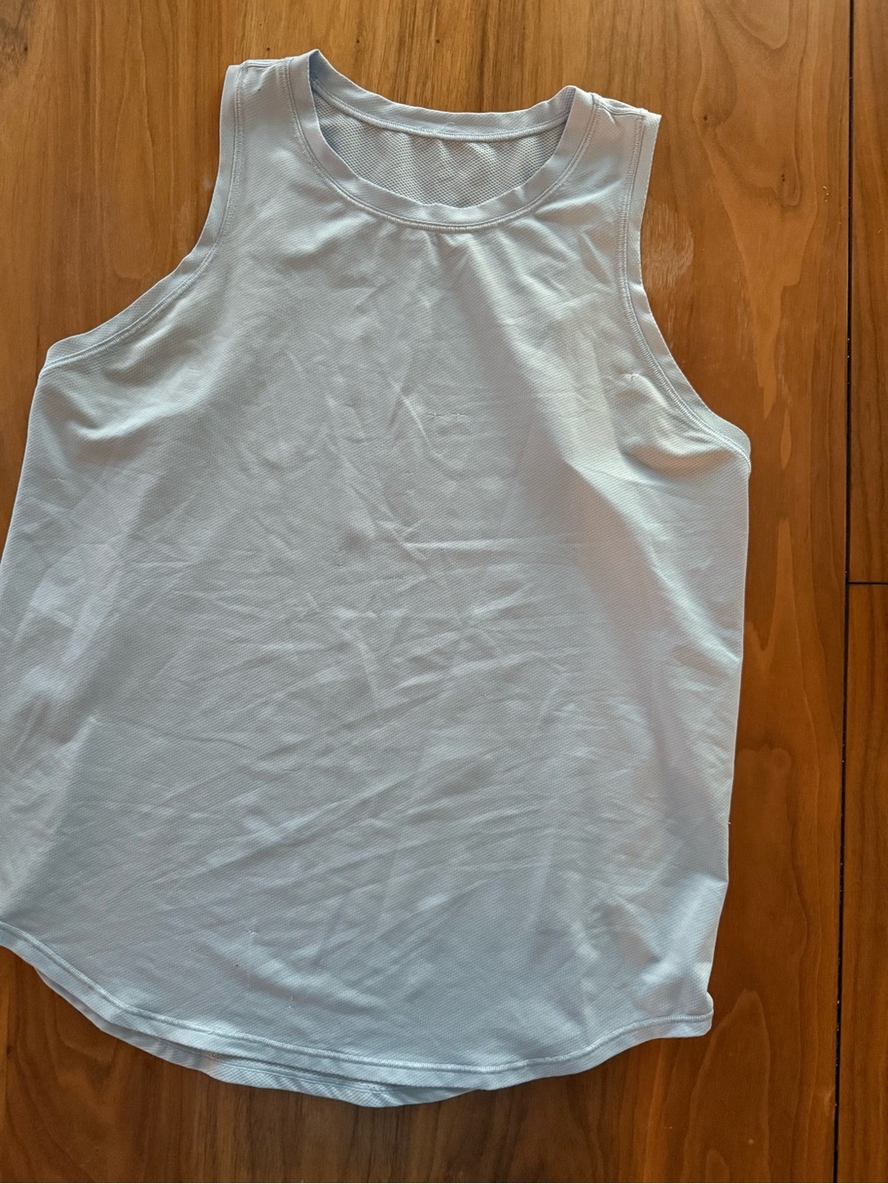 Lululemon Light Blue Sleeveless Athletic Tank Top
